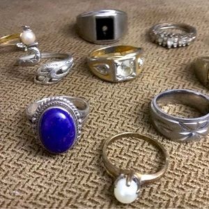 Assorted Vintage rings